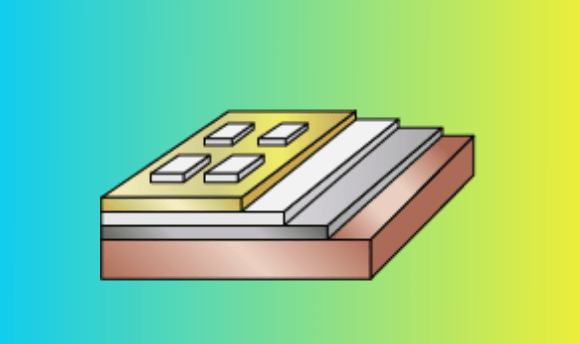 銅合金 /（ニッケル/パラジウム/金）三層全面 / 部分銀